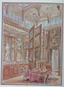 A sala de imagens, c.1830
